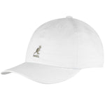 Washed Baseball Cap - White - Headz Up 