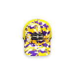 Trucker Cap - Angeles Camo - Lilla/Gul/Hvid - Headz Up 