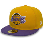 59Fifty Fitted Essential Los Angeles Lakers NBA - Yellow - Headz Up 