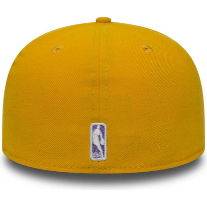 59Fifty Fitted Essential Los Angeles Lakers NBA - Yellow - Headz Up 