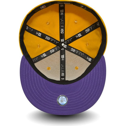 59Fifty Fitted Essential Los Angeles Lakers NBA - Yellow - Headz Up 